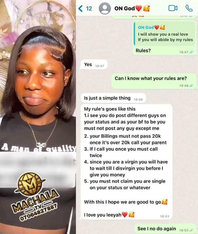 Lady Ends Relationship After Boyfriend Issues Controlling Rules