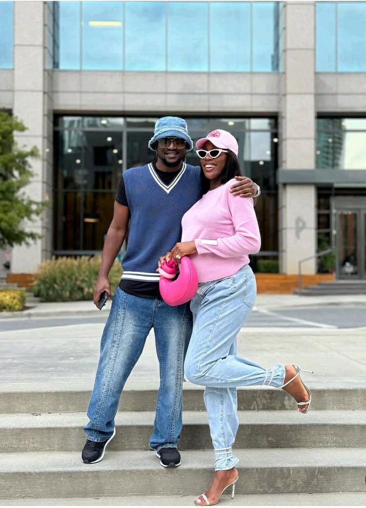 Rudeboy and Pregnant Wife Ivy Stun in Matching Outfits Amid Baby Rumors