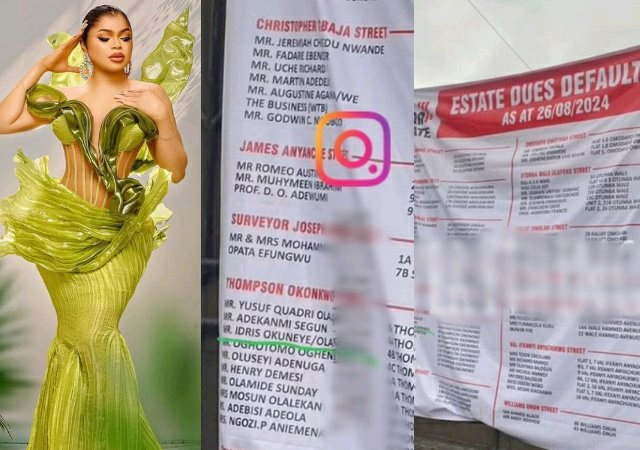 Bobrisky Caught in Controversy Over Unpaid Estate Dues